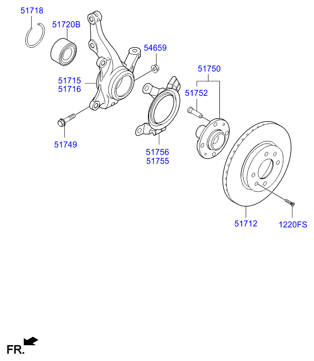 Hyundai kia 51752 07000