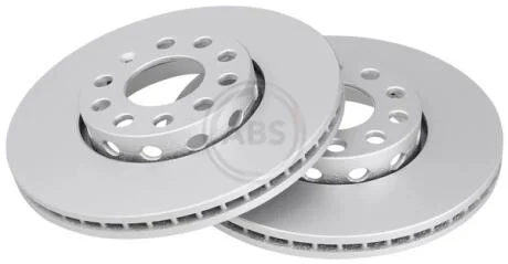 Диск гальмівний AUDI/VW 100/200/A3/A4/A6/Passat передн. вент. (ABS) A.B.S 16098
