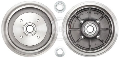 Барабан гальмівний (ABS) A.B.S 3439-SC