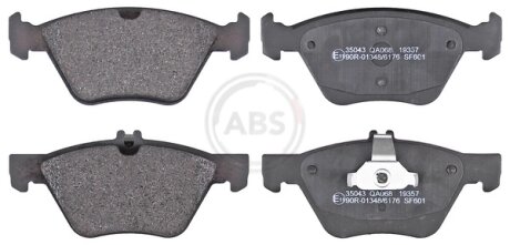 Комплект гальмівних колодок A.B.S 35043 (фото 1)