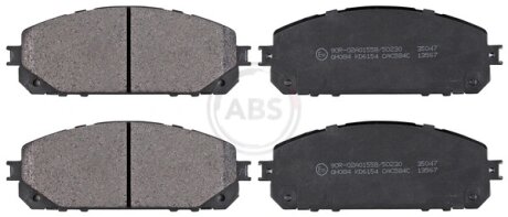 Колодка гальм. диск. передн. (ABS) A.B.S 35047