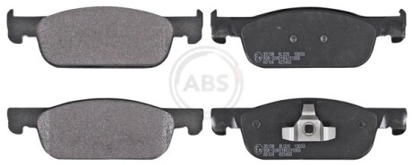 Колодка гальм. диск. DACIA LOGAN II 12 - передн. (ABS) A.B.S 35138