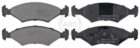 Колодка гальм. FORD Mondial / Escort / Sierra передн. (ABS) A.B.S 36446