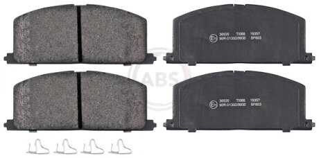 Колодка гальм. TOYOTA Camry / Carina / Corolla передн. (ABS) A.B.S 36535