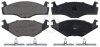 Колодка гальм. SEAT / VW Cord / Ibiza / Golf / Jetta передн. (ABS) A.B.S 36540 (фото 1)