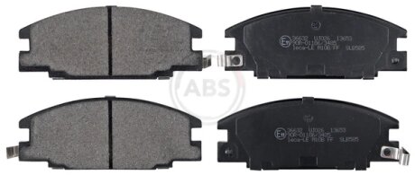 Колодка гальм. диск. передн. (ABS) A.B.S 36632