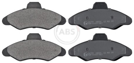 Колодка торм. FORD Escort передн. (ABS) A.B.S 36709