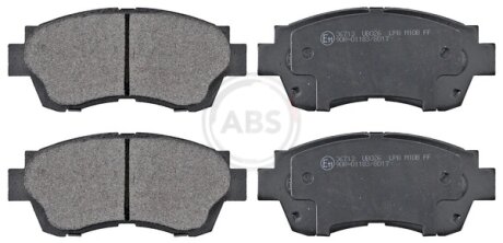 Колодка гальм. диск. передн. (ABS) A.B.S 36713