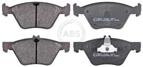 Колодки гальмівні MB E280/E320/E420 передн. A.B.S 36943