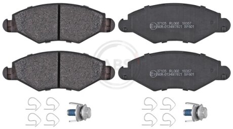 Колодки гальмівні PEUGEOT 206 передн. A.B.S 37105