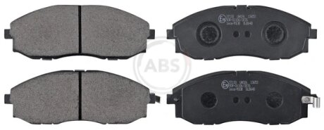 Колодка гальм. HYUNDAI H1/H200 передн. (ABS) A.B.S 37130