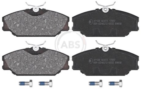Колодка гальм. RENAULT Megane / Scenic / Laguna передн. (ABS) A.B.S 37138