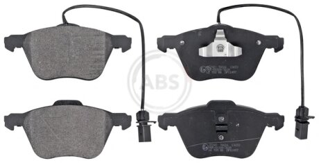 Колодка гальм. FORD / SEAT / VW Galaxy / Alhambra / Sharan передн. (ABS) A.B.S 37240
