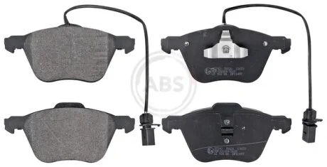 Колодка гальм. FORD / SEAT / VW Galaxy / Alhambra / Sharan передн. (вир-во ABS) A.B.S 37240
