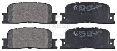Колодка гальм. TOYOTA Camry задн. (ABS) A.B.S 37355