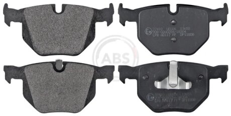 Колодка торм. BMW 3 serie 03 - задн. (ABS) A.B.S 37410