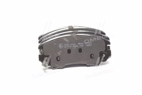 Колодка гальм. HYUNDAI / KIA Coupe / Tucson / Sonata / Soul передн. (вир-во ABS) A.B.S 37423