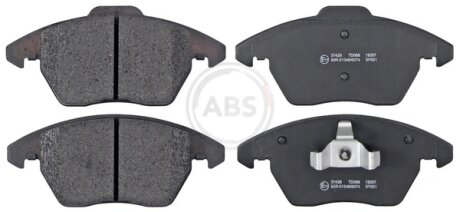 Колодка гальм. диск. передн. (ABS) A.B.S 37429