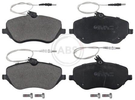 Колодка гальм. CITROEN / PEUGEOT C5/407 передн. (ABS) A.B.S 37431