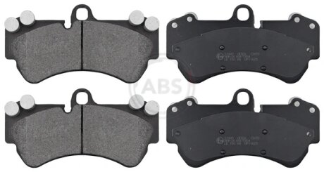 Колодка гальм. диск. передн. (ABS) A.B.S 37445