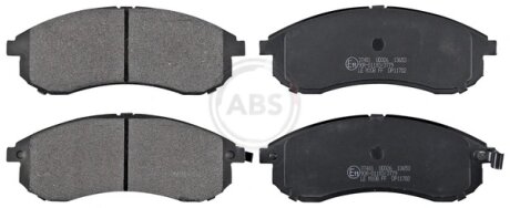 Колодка гальм. диск. передн. (ABS) A.B.S 37481