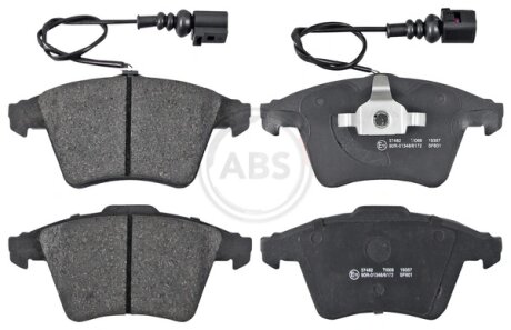 Колодка гальм. VW Touareg передн. (ABS) A.B.S 37482