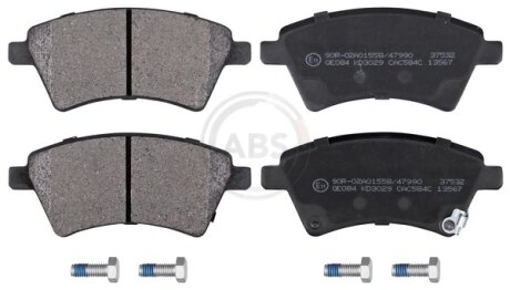 Колодка гальм. диск. SUZUKI SX4 передн. (ABS) A.B.S 37532