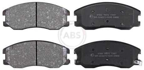 Колодки гальмівні CHEVROLET/OPEL CAPTIVA/ANTARA передн A.B.S 37582