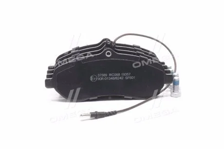 Колодка гальм. диск. CITROEN/FIAT/PEUGEOT JUMPY/SCUDO/EXPERT передн. (вир-во ABS) A.B.S 37589