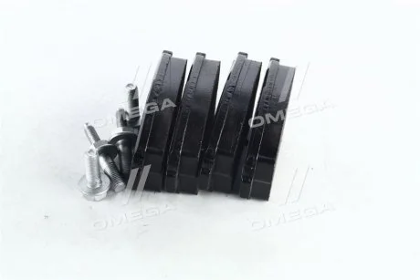 Комплект гальмових колодок, дискове гальмо (вир-во ABS) A.B.S 37597