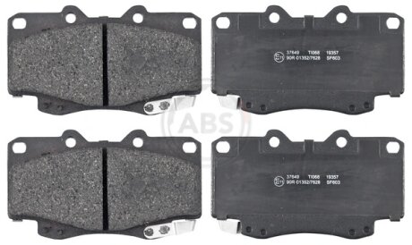 Колодка гальм. диск. передн. (ABS) A.B.S 37649