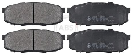 Колодка гальм. TOYOTA Landcruiser V8 задн. (ABS) A.B.S 37702
