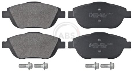 Колодка гальм. диск. передн. (ABS) A.B.S 37751