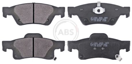 Колодка гальм. диск. задн. (ABS) A.B.S 37860