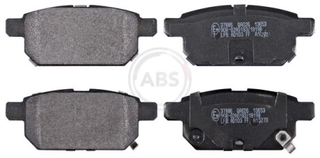 Колодка гальм. диск. SUZUKI SX4 задн. (ABS) A.B.S 37886