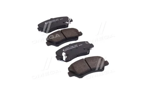 Колодка гальм. диск. HYUNDAI VELOSTER 1.6I 16V GDI 11/03 - передн. (вир-во ABS) A.B.S 37930