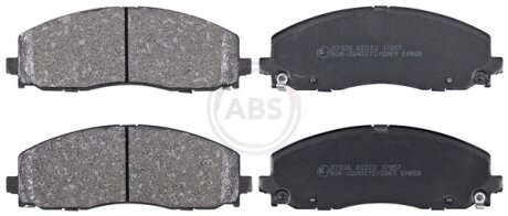 Колодка гальм. диск. перед. (ABS) A.B.S 37936
