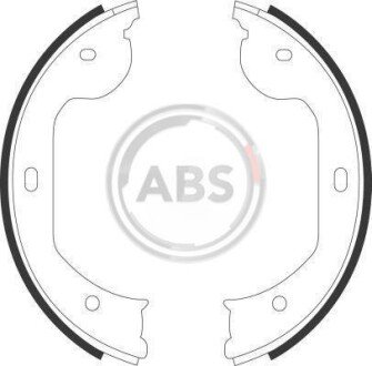 Колодка гальм. барабан. BMW, RENAULT, VW задн. (ABS) A.B.S. 9109