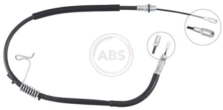 Трос ручника правий A.B.S K17628