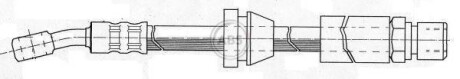 Шланг гальмівний Chevrolet Lacetti 05-, DAEWOO NUBIRA 97- передн. (ABS) A.B.S. SL 4945