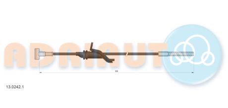 Трос ручного гальма FORD C-MAX (DM2), FOCUS II ADRIAUTO 13.0242.1