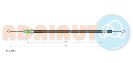 Тросик ADRIAUTO 41.0245.1