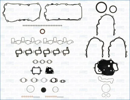 Комплект прокладок двигуна (без ГБЦ) AUDI A4 (B7,B8), A6 (C6), Q5 2.7, 3.0d/ VW TOUAREG (04-) 3.0d AJUSA 51026100