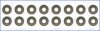 Комплект сальников клапана HYUNDAI ACCENT III 1.4, 1.6i, TUCSON (04-12) 2.0i AJUSA 57052300 (фото 2)