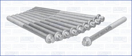 Комплект болтов ГБЦ DAEWOO NEXIA 1.5i (10шт) AJUSA 81004800