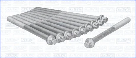 Комплект болтов ГБЦ DAEWOO NEXIA 1.5i (10шт) AJUSA 81004800