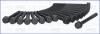 Компл. болтов ГБЦ HYUNDAI TERRACAN 2.9d (10шт+8шт) AJUSA 81035300 (фото 1)