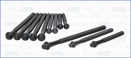 Комплект болтов ГБЦ BMW 3 (E90), 5 (E60) 2.0i (6шт+3шт+3шт) AJUSA 81044900