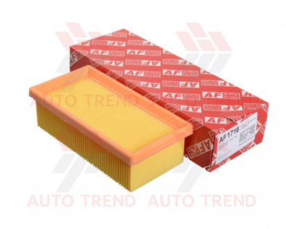 Фильтр воздушный FIAT Panda I (141A) 81-04, Tipo 87-96, Uno 83-96, Uno (PL) 95-, LANCIA (LA) Y 10 85-* ALPHA FILTER AF1716