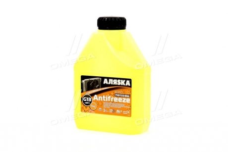 Антифриз Аляска ANTIFREEZE-40 (жовтий) 1л/0,98 кг АЛЯSКА 5369